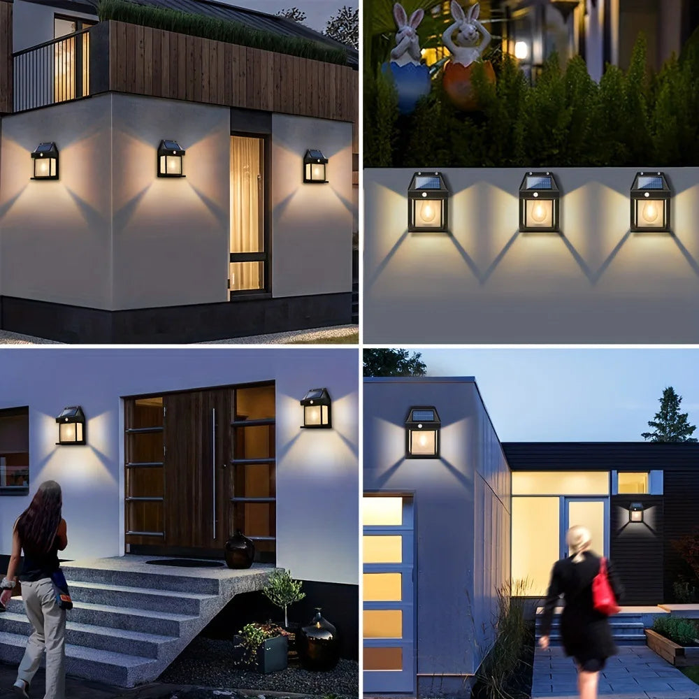 Outdoor Solar Wall Light