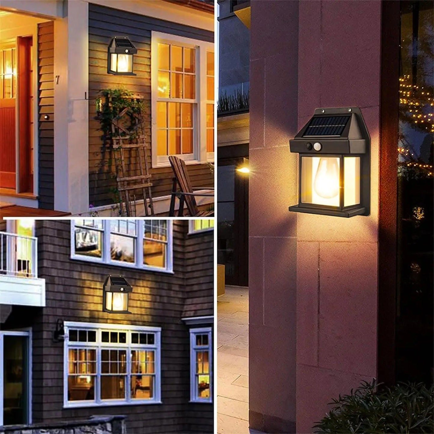 Outdoor Solar Wall Light