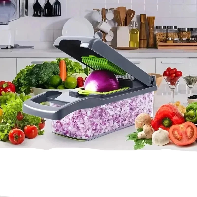 14/16 in 1 Multifunctional Vegetable Chopper Slicer
