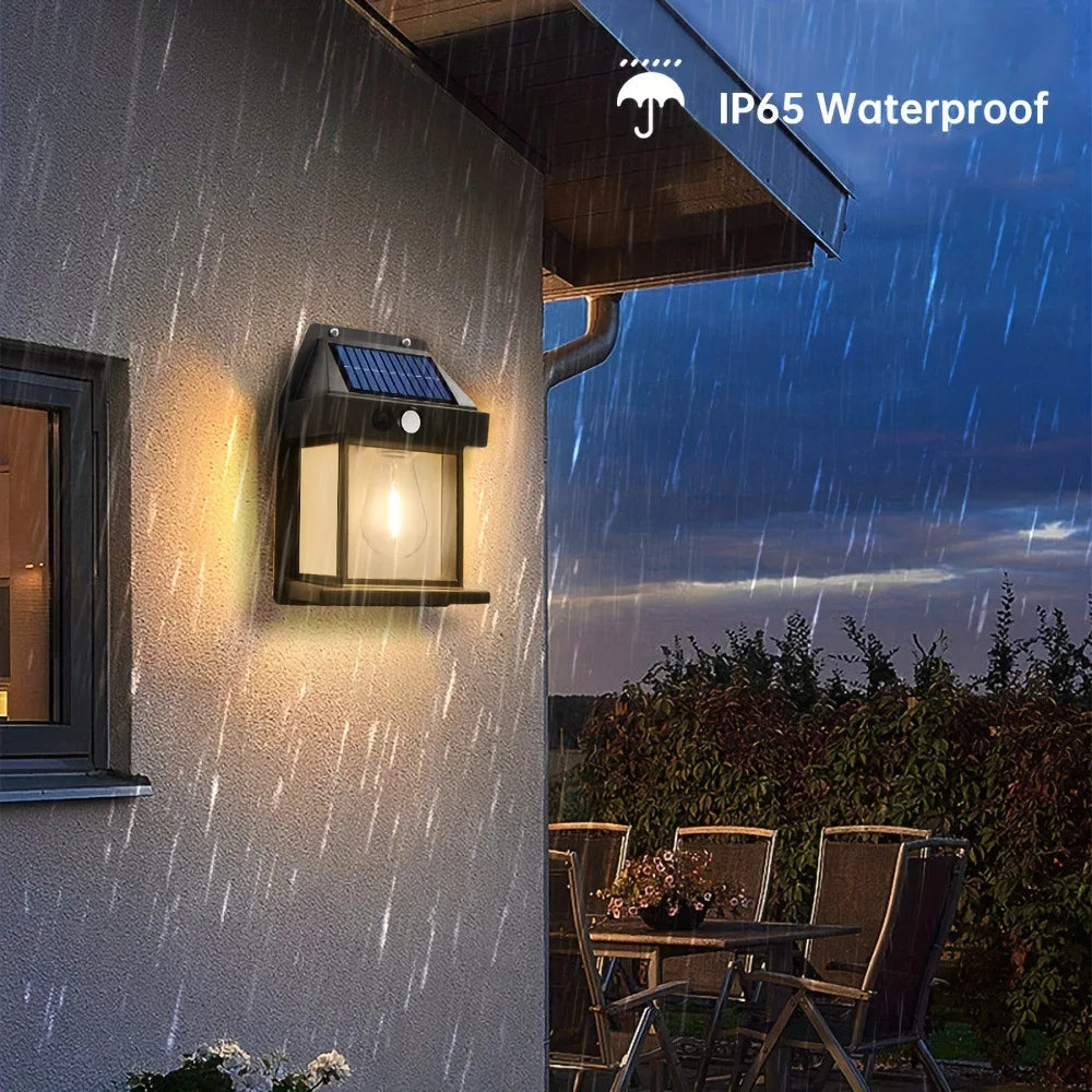 Outdoor Solar Wall Light