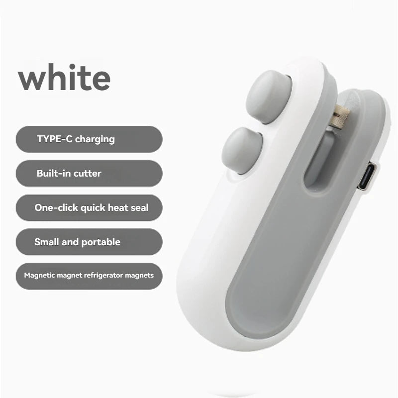 Mini Snack Sealer Portable Hand Pressure