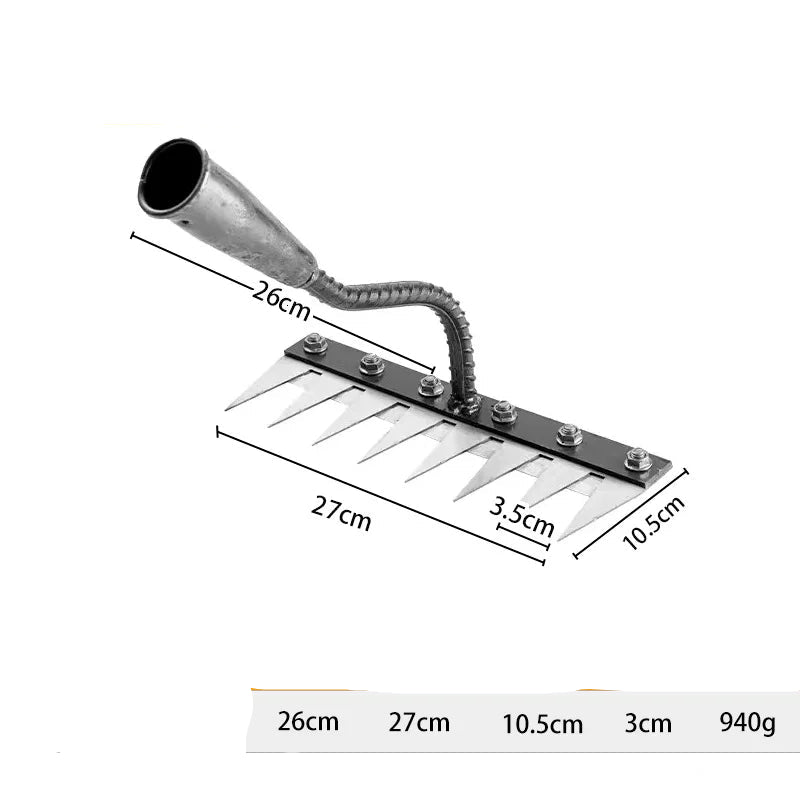 5-8 Teeth Iron Gardening Hoe