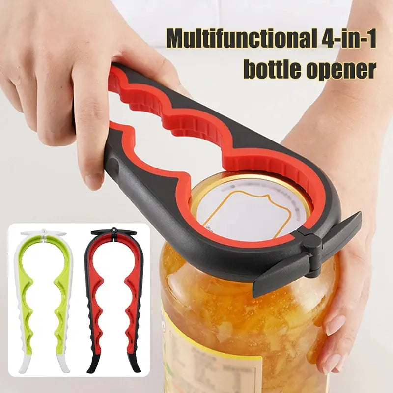 4-in-1 Multi-Functional Can Opener
