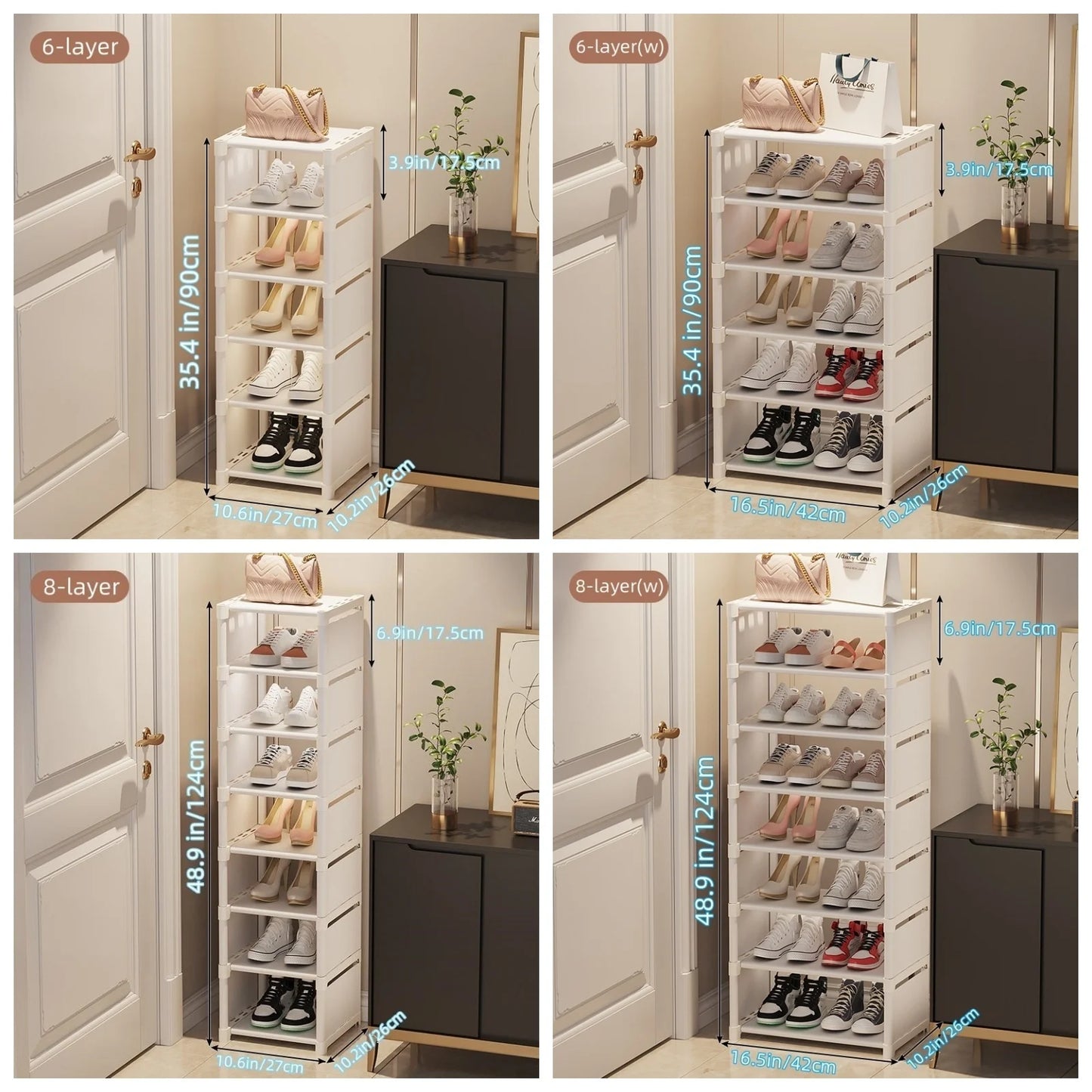 6/8 Layers Shoe Organizer