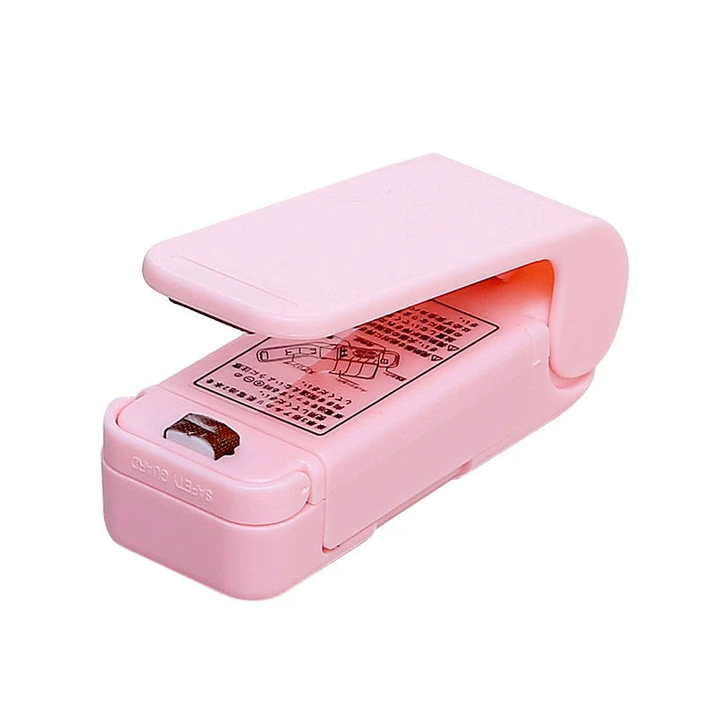 Mini Snack Sealer Portable Hand Pressure