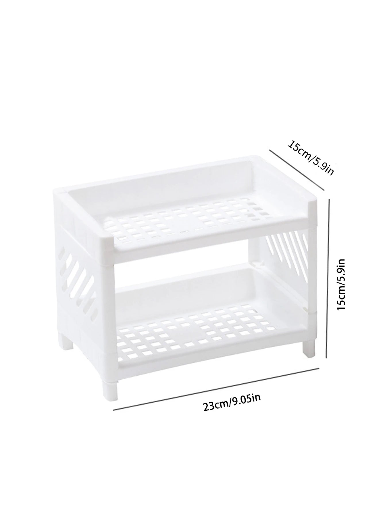 Desktop Double Layer Storage Rack