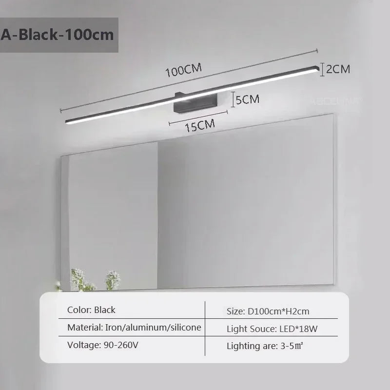 Modern LED Wall Lamp Strip Light