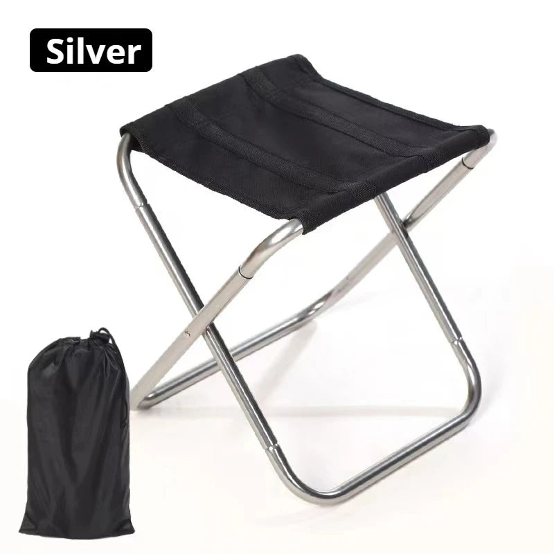 Portable Folding Camping Stool Aluminum Alloy