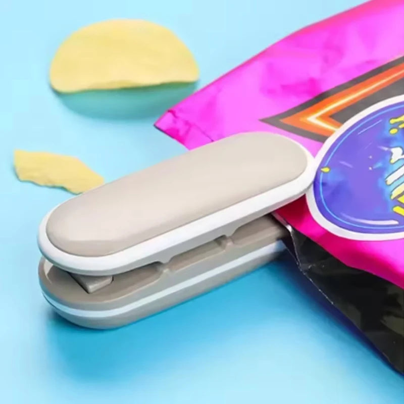 Mini Snack Sealer Portable Hand Pressure
