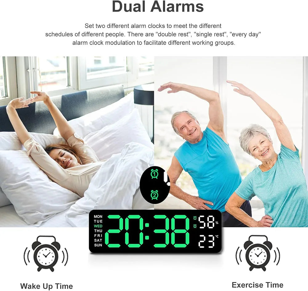 Smart LED Digital Alarm Clock