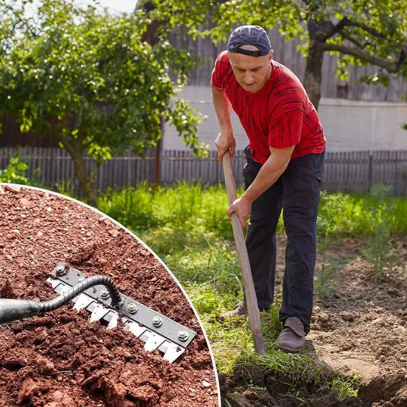 5-8 Teeth Iron Gardening Hoe