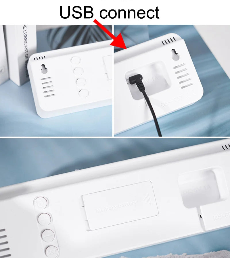 Smart LED Digital Alarm Clock