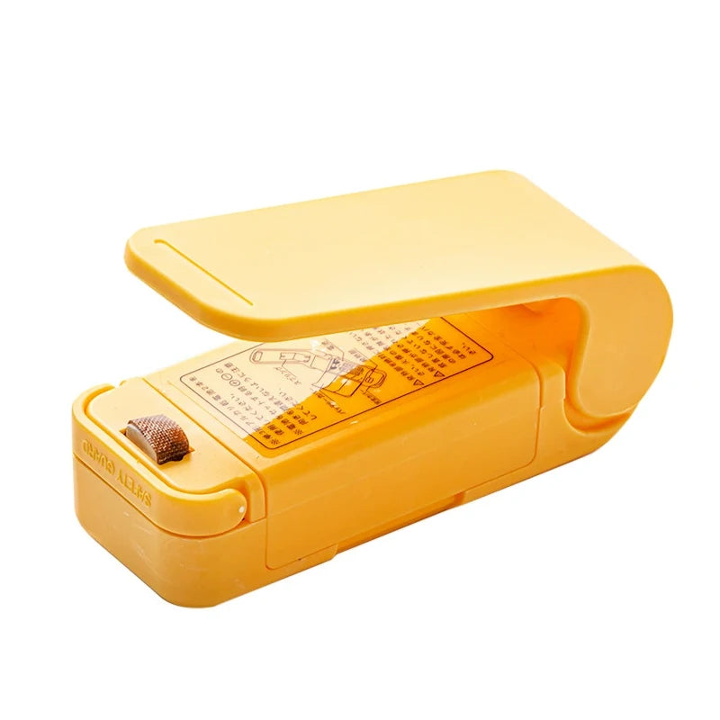 Mini Snack Sealer Portable Hand Pressure