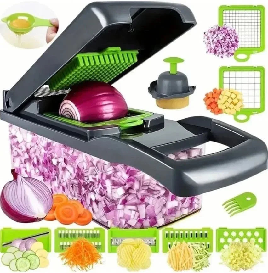 14/16 in 1 Multifunctional Vegetable Chopper Slicer