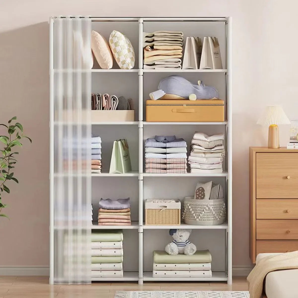 6/5 Layers Dustproof Wardrobe