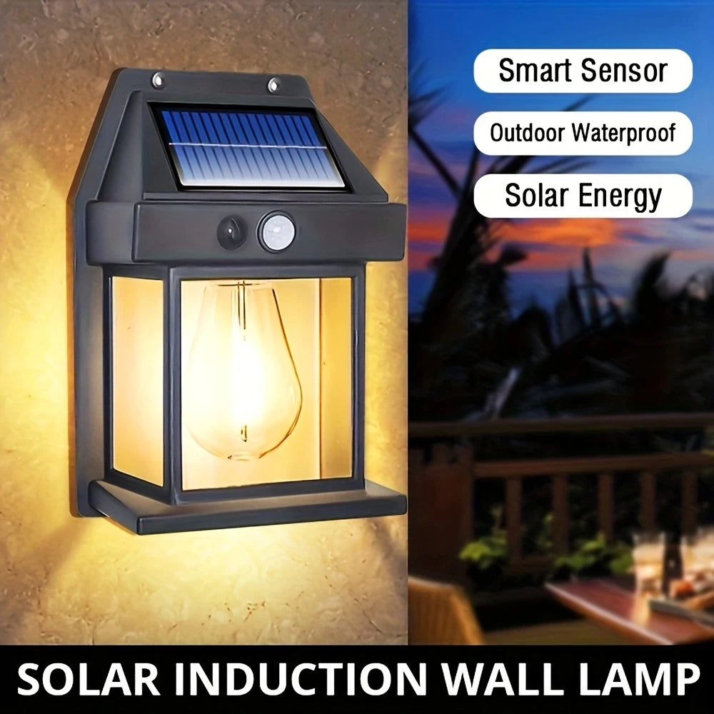Outdoor Solar Wall Light