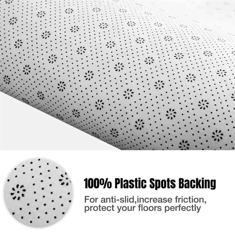 Soft Plush Gray Carpet Anti-Slip Velvet Rug
